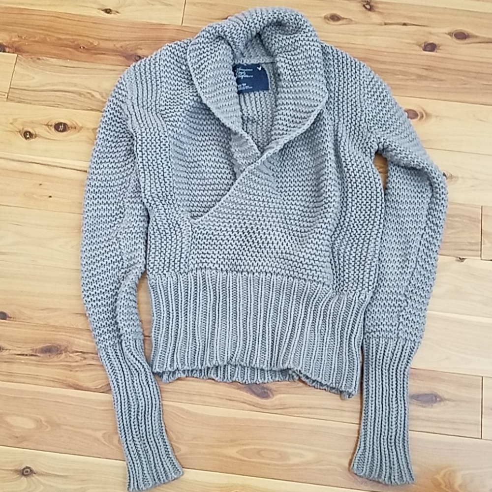 American eagle xsmall sweater cowl neck